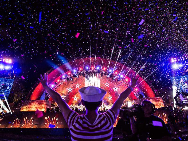 Fourth of July Independence Day Celebrations Holiday Boston Massachusetts Charles River fireworks concert. (Getty Images)