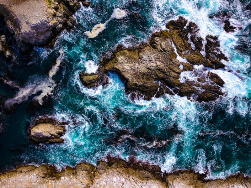 Big Sur California Aerial Footage West Coast line. (Shutterstock/ File Photo)