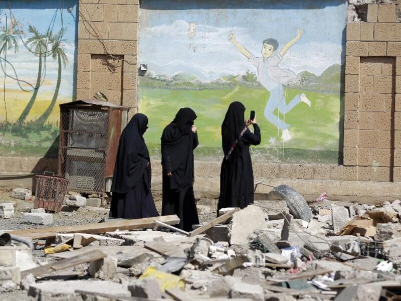 Early marriage, child recruitment and prostitution levels are on the rise in Yemen as a direct result of poverty caused by war. (AFP/ File)