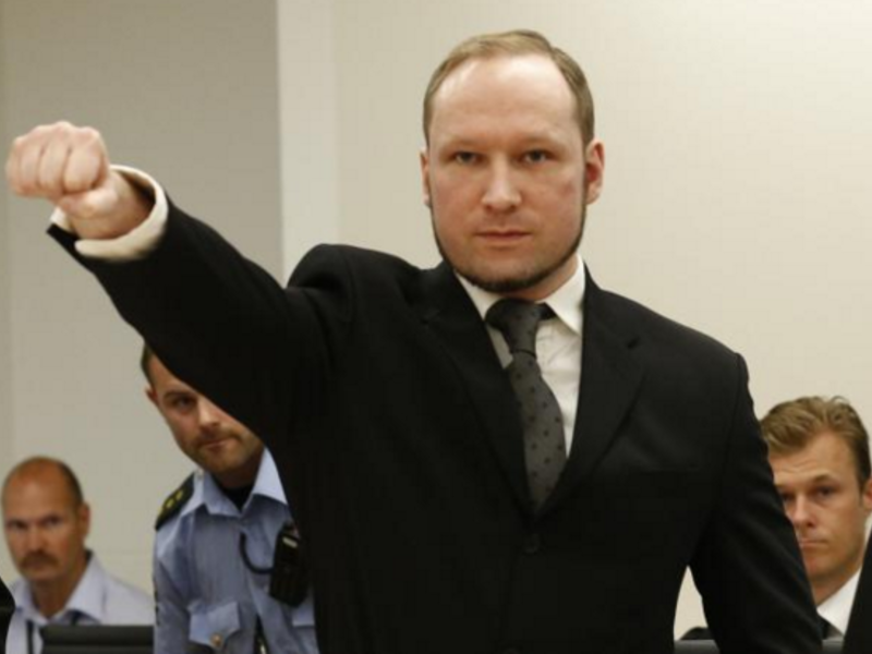 The man who killed 77 people in Norway after publishing an anti-Islam, anti-feminist manifesto thinks that life in prison is too tough. (AFP/File)