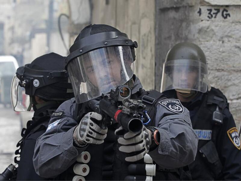 The five-year-old was shot in the face with a rubber-coated steel bullet in East Jerusalem. (AFP/File)
