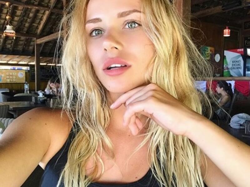 Anna Dovgalyuk, 20, from Russia, accuses men of 'gender aggression' (Instagram)