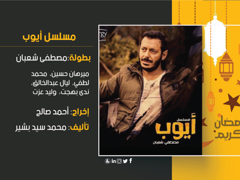 أيوب: تدور الأحداث حول شاب مكافح يبحث عن فرصة عمل مناسبة، وبالفعل يصبح موظف في بنك، لكن بعد فترة من العمل يتم تدبير مكيدة له، تتسبب في دخوله السجن ظلمًا، وهو ما يجعل تفكيره يتغير تمامًا، ليبدأ بعد خروجه من السجن في حياته الجديدة التي يسعى فيها إلى الانتقام ممن ظلموه.