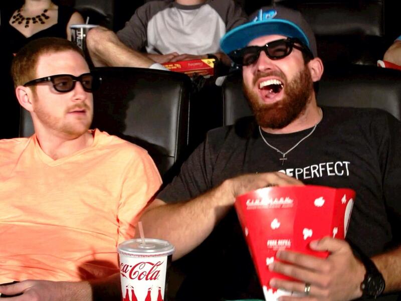 Some people just shouldn't be allowed into the movies! (YouTube)