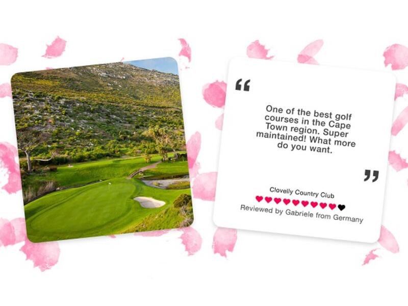 The Most Loved Course in Cape Town is: Clovelly Country Club.
Ranked as one of the finest courses in Cape Town, Clovelly Country Club is a picturesque and
challenging course. Designed by Dr. Charles Molteno Murray, Clovelly is famous for its natural
sand dunes and water features – each hole having a distinctive setting. 