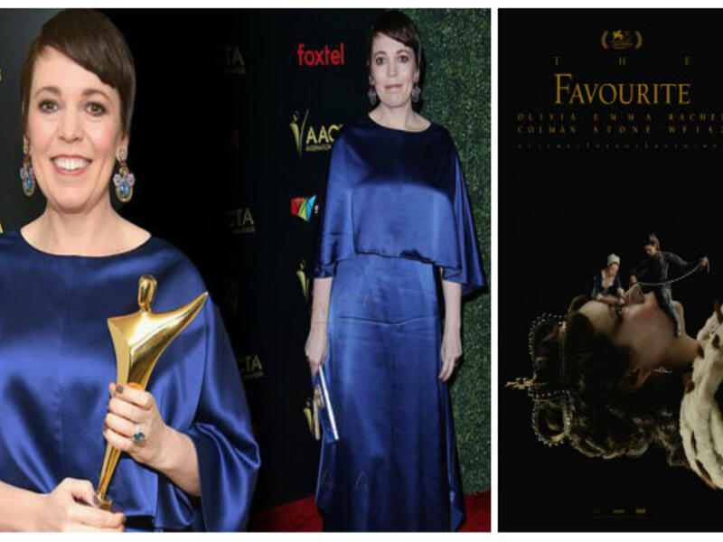 جائزة أفضل ممثلة: اوليفيا كولمان عن دورها في فيلم  The Favourite