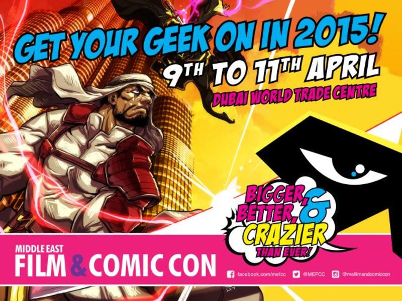 Get your geek on this weekend at the Dubai Comic Con. (Image: Islamscifi.com)