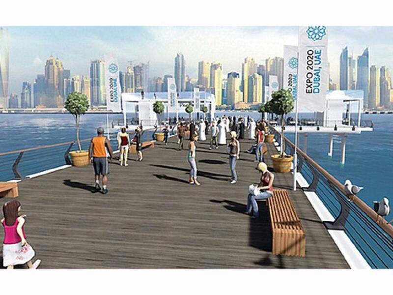 مشروع "ممشى نخلة جميرا"، كان من المتوقع أن يفتتح الممشى أبوابه للزوار في منتصف العام الحالي، وهو يعد أحد الوجهات الجديدة للمشي في دبي وسيضم هذا المشروع مقاهي، ومطاعم زجاجية تتمتع بإطلالة على النخلة، والخليج العربي وأفق دبي.