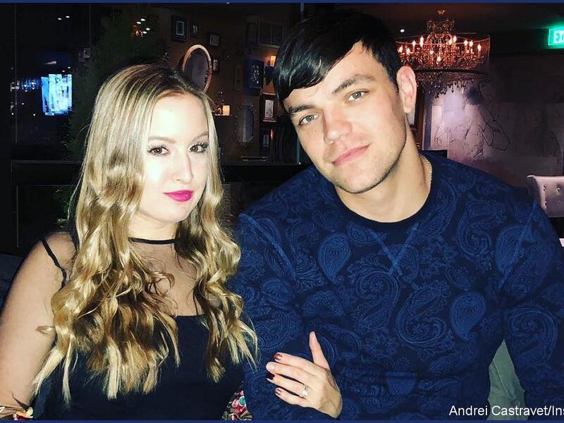 Elizabeth Potthast and her husband Andrei Castravet. (@Andrei Castravet/ Instagram)