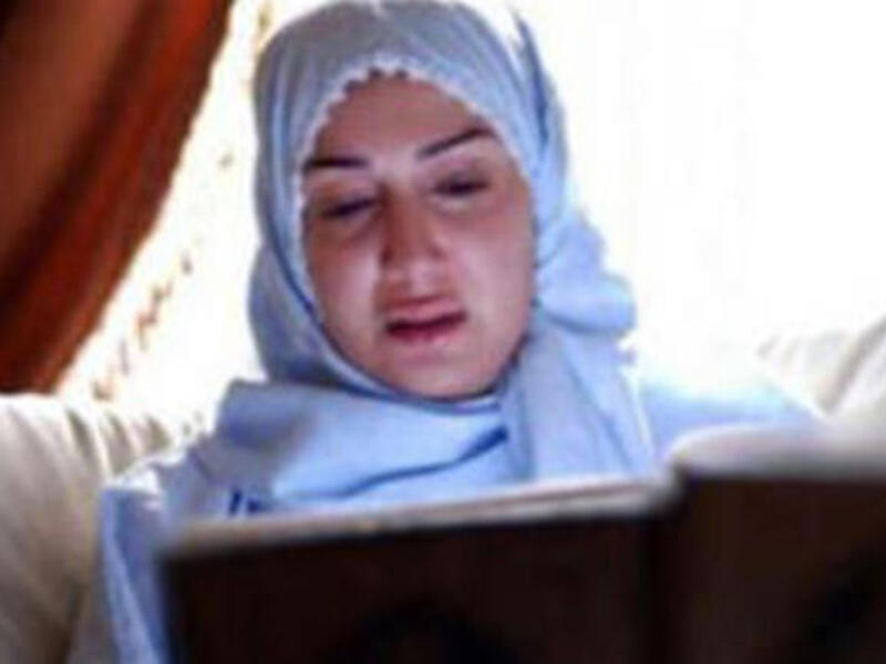 Ghada wearing the hijab