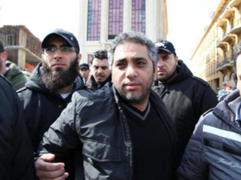 Fadel during demonstration