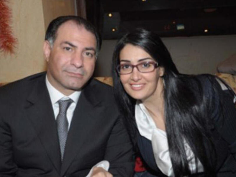 Ghada and Mohammad on wedding day
