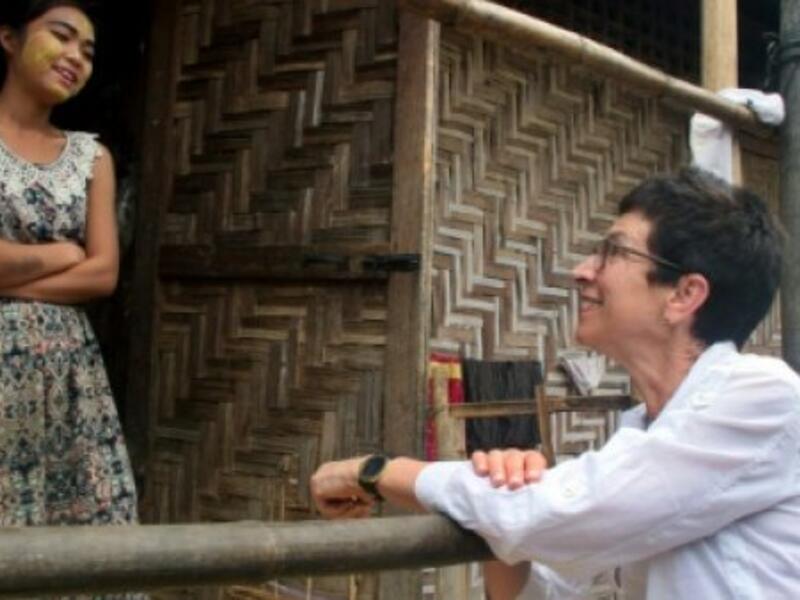 UN's Ursula Mueller says conditions in Rakhine are not conducive for the return of the Rohingyas who fled to Bangladesh/ AFP