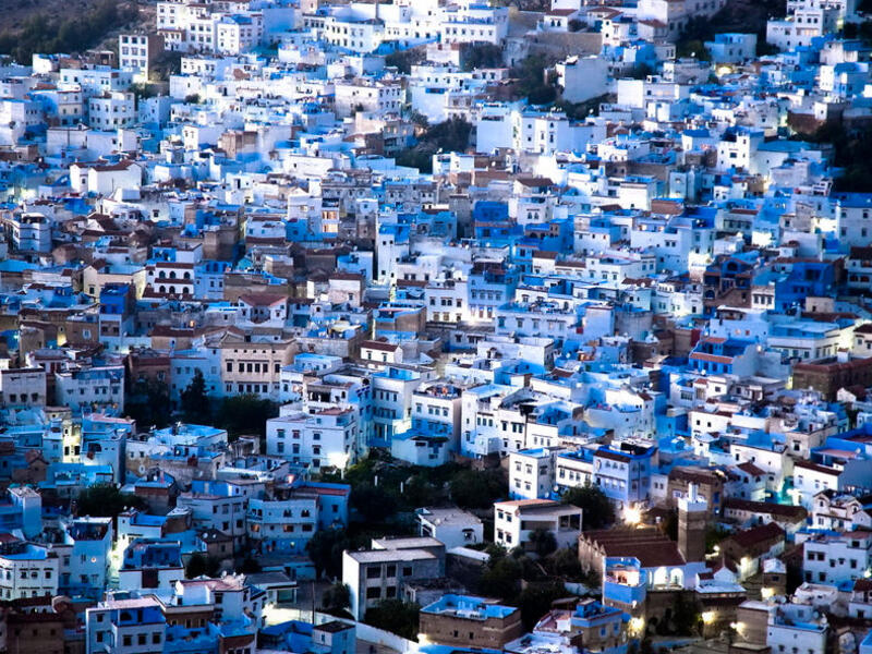 Chefchaouen, Morocco (pandotrip.com)