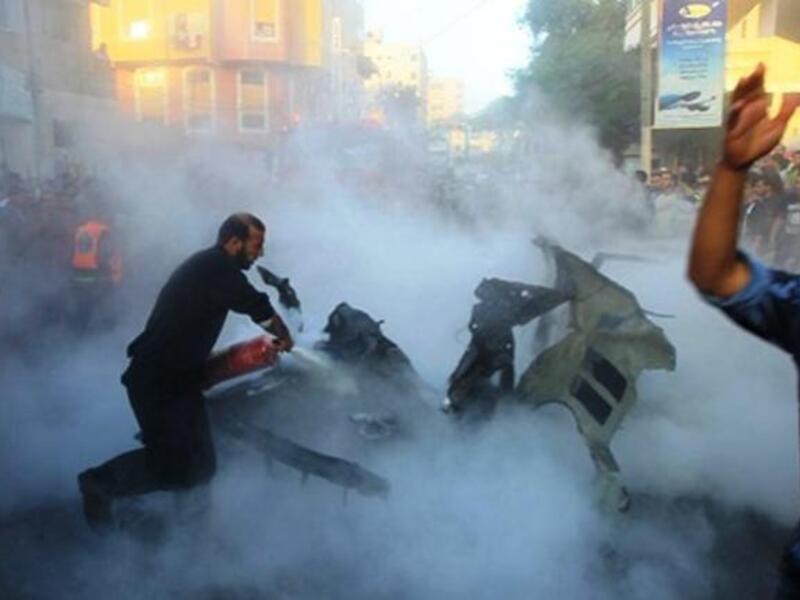 Gaza fire