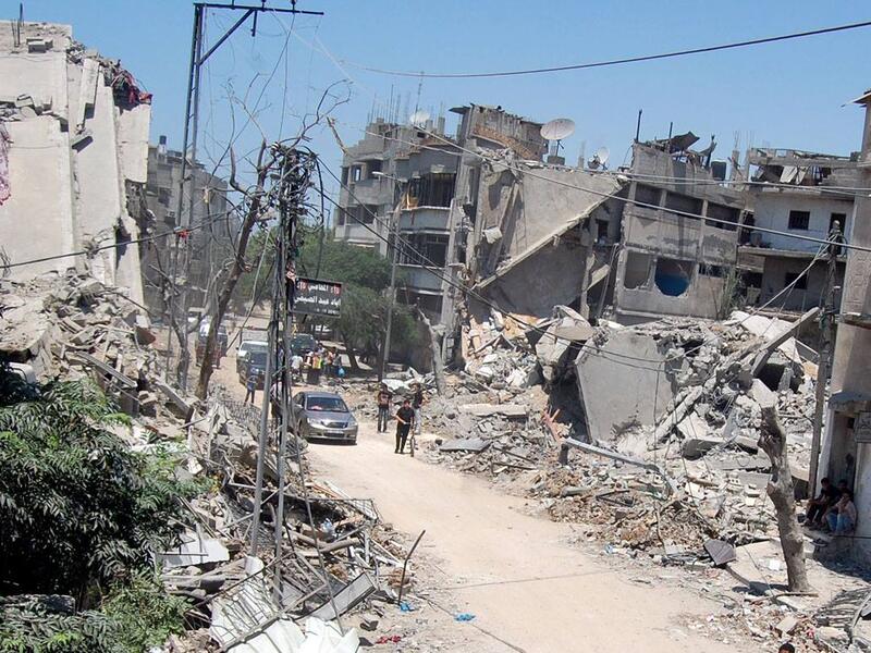 Gaza reconstruction has been hampered by the lack of building materials and funding shortfalls. (AFP/File)