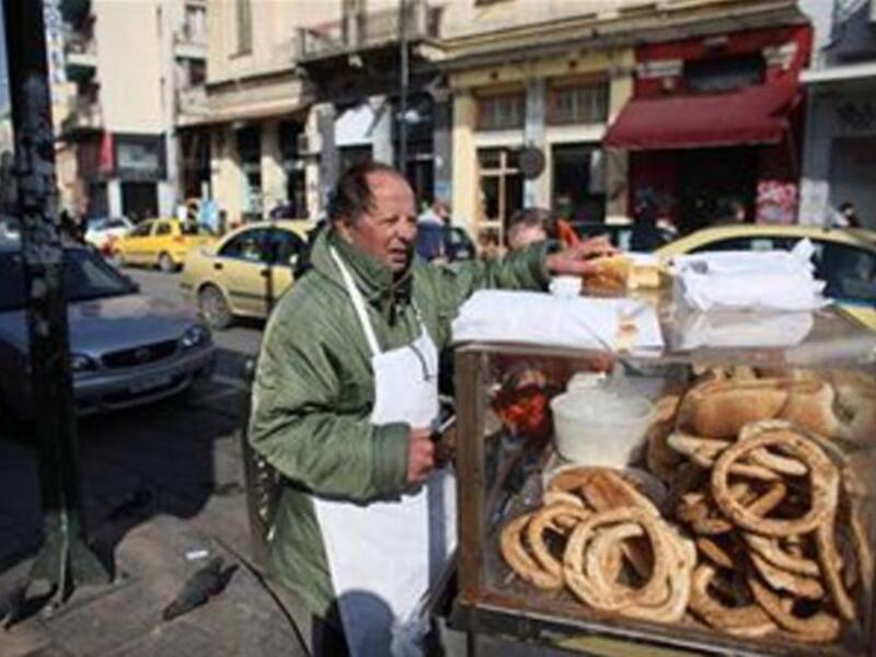 Once 15 Syrian pounds a bag of bread, now sold at some 100 Syrian pounds
