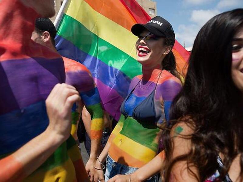 Tel Aviv Gay Pride Parade (AFP/File Photo)	