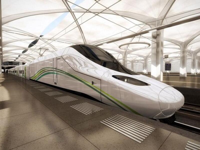The ambitious project connects Makkah with Madinah passing through Jeddah, King Abdulaziz Airport and King Abdullah Economic City in Rabigh. (Photo courtesy of Saudi Railways)