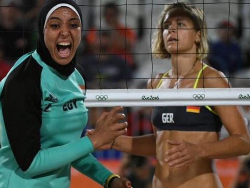 Pictures of contrasting dress in the game against Germany went viral (AFP / File)