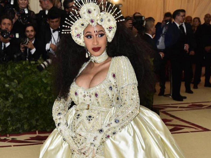 Last month, she confirmed to Howard Stern she's expecting a girl. (Source: Iamcardib / Instagram) 