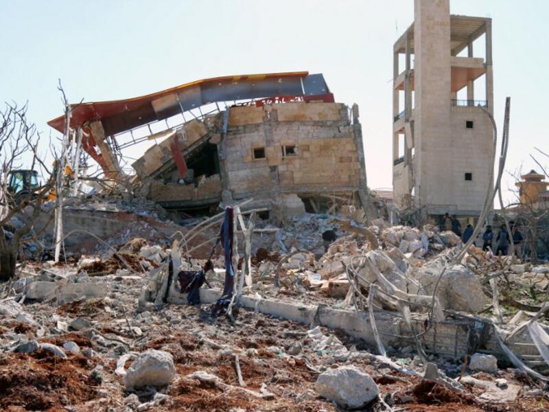 A Doctors Without Borders hospital in Idlib, Syria was among their medical facilities attacked in the last year. (AFP/File)