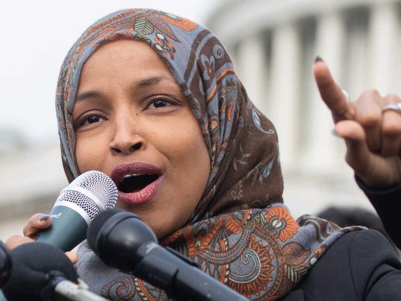 U.S. Rep. Ilhan Omar, a Democrat from Minnesota. (SAUL LOEB/AFP/Getty Images)