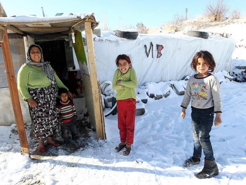 The main problem refugees encounter during winter is the increasing risk of health issues (AFP/File)
