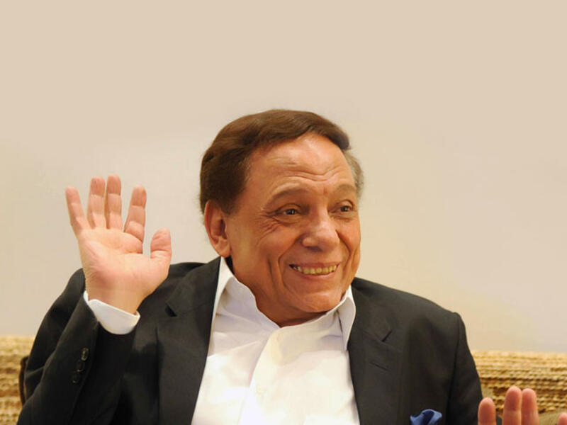 Adel Imam is one of the Arab stars whose kids have gone on to become stars as well. (File photo)