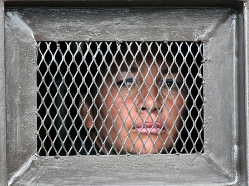 The released women had been imprisoned for failing to repay small debts taken “out of necessity”, some as small as JD355 ($500). (AFP/ Orlando Sierra)