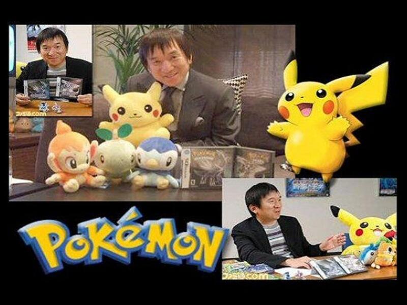 ساتوشي تاجيري " Satoshi Tajiri"، مصمم ألعاب فيديو يابانيّ ومخترع الشخصية بوكيمون، كان تاجيري مهووسا بالحشرات خاصة الخنفساء، مرة رأى طفلين يلعبان بلعبتين ملتصقتين، فتخيل أن ثمة خيطاً يربط بهين اللعبتين وتسري فيه حشرة الخنفساء، ومن هنا جاءته الفكرة. 