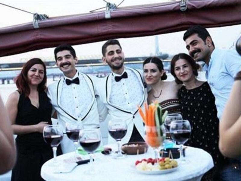 Turkey’s first gay marriage between Turkish and Kurdish men took place last year. However, the accomplishment says little about the discrimination the men faced next — death threats, job loss and isolation from their families. (Courtesy/Hurriyet Daily News)