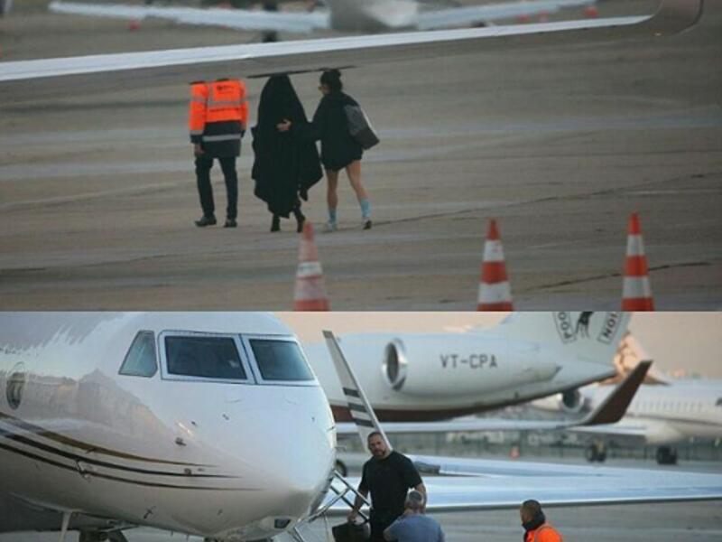 Is that a niqab Kim's wearing? (talkofnaija.com)