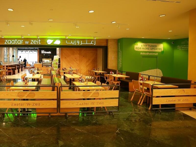 Zaatar w Zeit’s newly refurbished outlet in Abu Dhabi mall