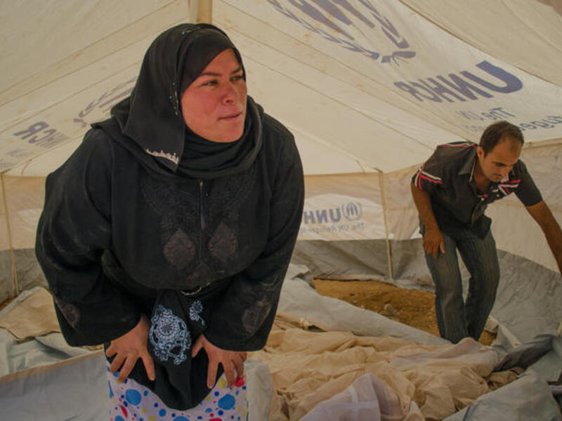 Zaatari refugee camp 
