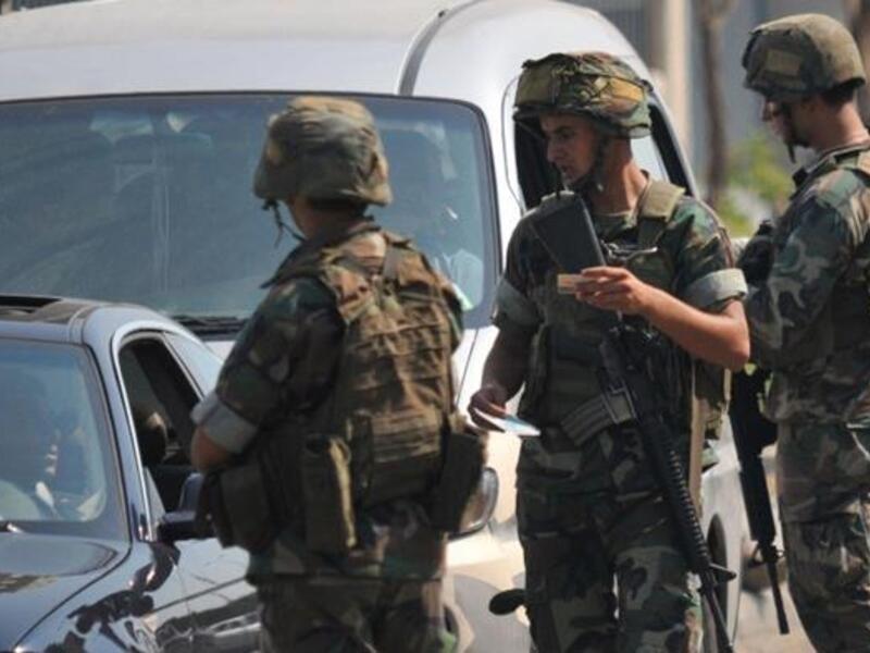 Four Iraqis were arrested in a car with fake license plates, which belong to another car used in what the Lebanese army described as a "security act". (AFP/File)