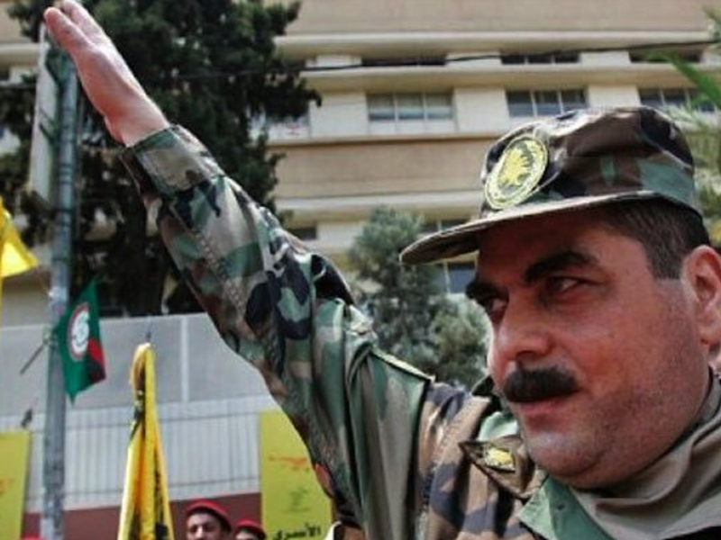 The high-ranking Hezbollah member was reportedly killed in an airstrike over the weekend. (Twitter)