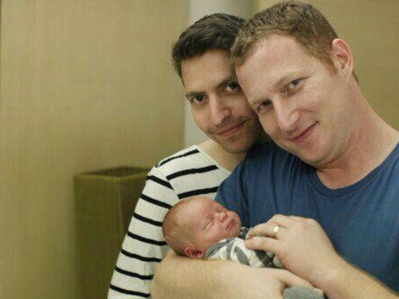 The surrogacy law in Israel was amended in 2014 to allow same-sex couples the same rights to become parents. The law passed in 2014 and received unanimous support from the ministers in the leading party, including Prime Minister Benjamin Netanyahu. (Facebook)