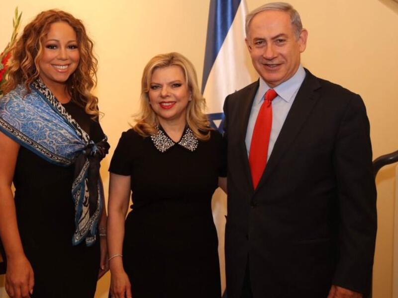 US pop diva Mariah Carey and her boyfriend Australian entrepreneur James Packer had dinner with Israeli PM Binyamin Netanyahu and his wife. (Jerusalem Post)