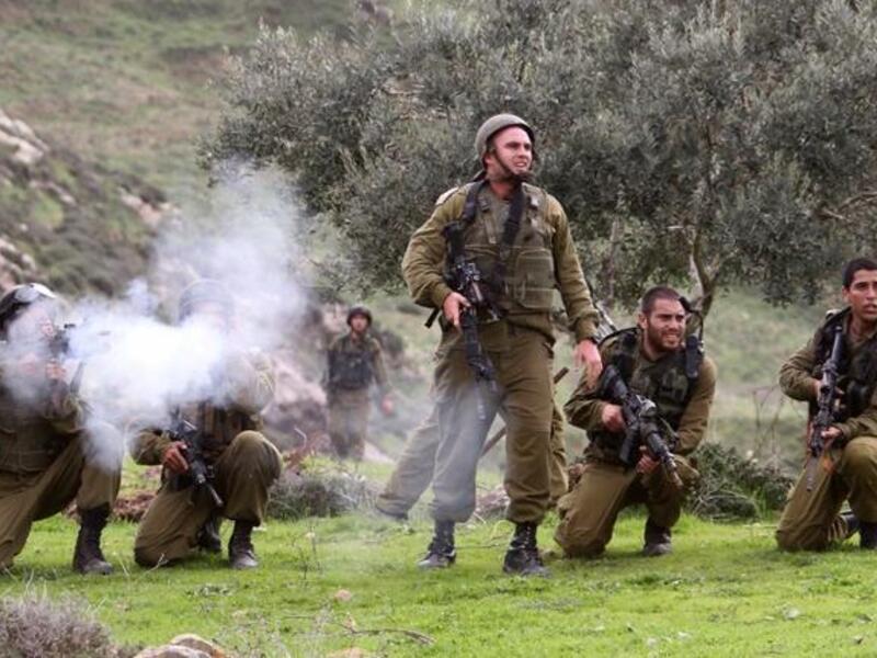 The Israeli army: ready for further conflict.