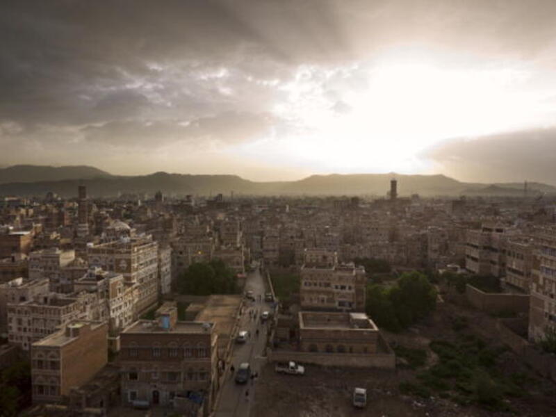 The view over Yemen's capital, Sanaa.