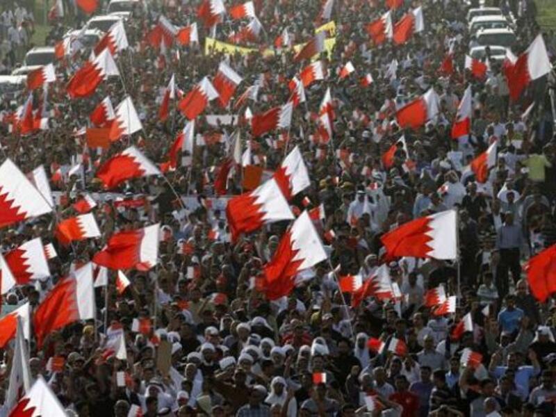 Al Wefaq has led many of the major opposition protests throughout Bahrain since the mass demonstrations in February 2011 (File Archive/AFP)