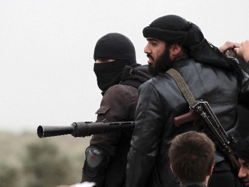 Al Qaeda fighters in Syria prepare for battle. (AFP/File)
