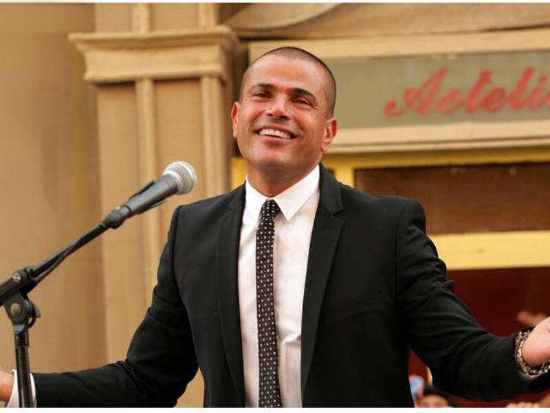 Amr Diab's music video campaign goes to the streets (Image: Facebook)