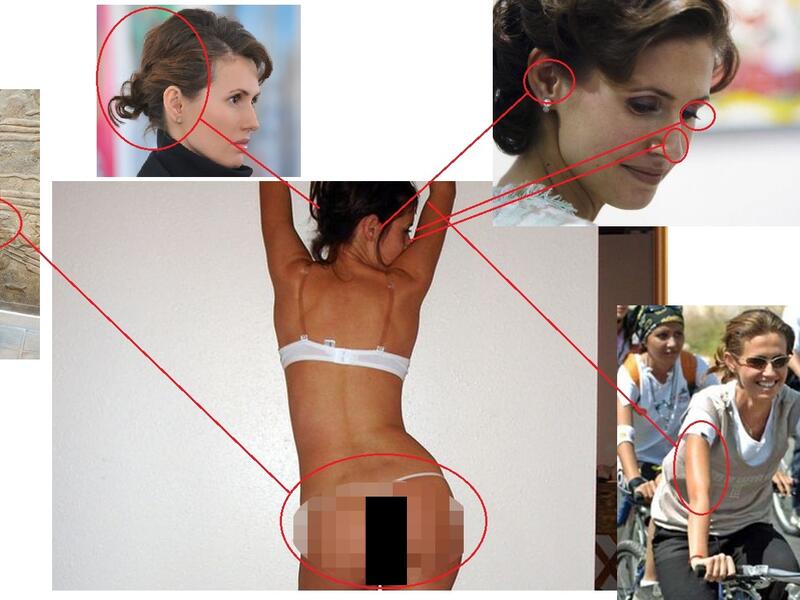 Asma al-Assad Compared to Bashar al-Assad's Mystery Girl