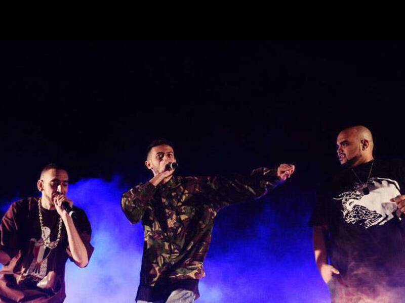 Arabian Knightz impassioned political lyrics pop in 'Lyrics Revolt' documentary (Image: Facebook)