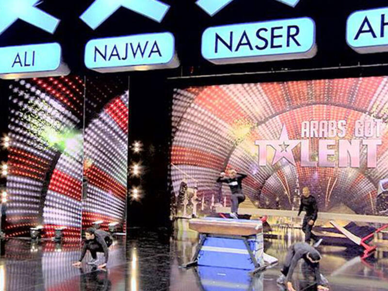 A scene from Saturday's episode of Arabs Got Talent. (Image: Youtube screenshot)