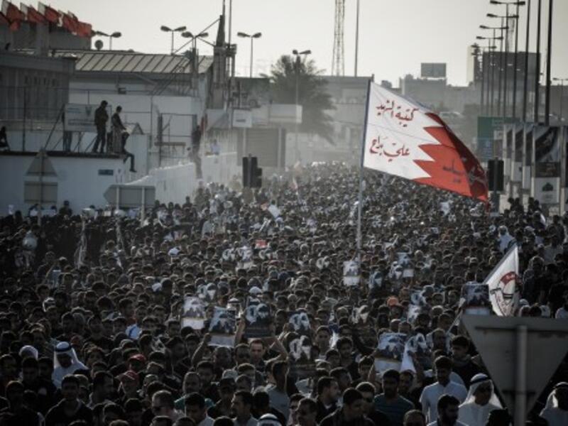 Bahrain's King Hamad has come under international scrutiny for what is being described as systematic targeting of political opposition leaders (File Archive/AFP)