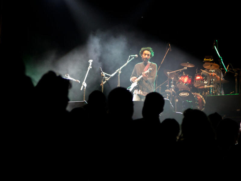Errybody gettin' crunk with Toot Ard at the Dum Tak Festival (photo by Salem Husseini)