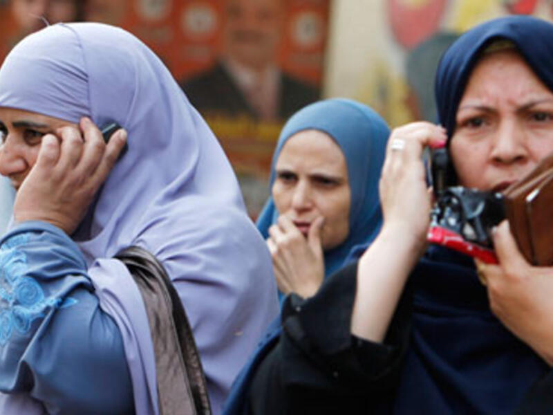 With 93 million subscribers, Mobile phone penetration rate in the Egyptian market stands at around 116 percent (Photo credit: Reuters)

